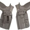 CompTac QI IWB Kydex Holster- Modular Fit-Size 1-Black
