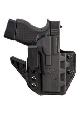 CompTac eV2 Max Hybrid Appendix IWB Holster - Glock - 43 - RIGHT - Black - Image 2