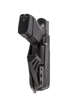 CompTac eV2 Max Hybrid Appendix IWB Holster - SW - MP Shield 9mm/40 - Right - Black - Image 3