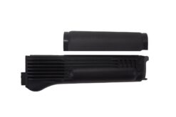 Arsenal Black Polymer Handguard Set with Stainless Steel Heat Shield for Stamped Receivers - Image 2