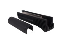 Arsenal Black Polymer Handguard Set with Stainless Steel Heat Shield for Stamped Receivers - Image 3