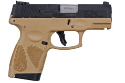 TAU G2S SLIM 9MM 7RD TAN/BLK