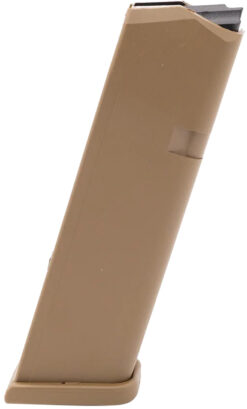Glock 47487 G17/19  17rd 9mm Luger Fits Glock 17/19X Coyote Tan Polymer