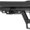 Aim Sports ARAMSO1 Advanced Modular  6 Position Black Synthetic for AR-Platform