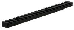 Talley POO252714 Picatinny Rail  Black Anodized Aluminum Tikka T3/T3x Short Action 0 MOA