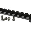 Warne 765120MOA Mountain Tech Tactical Rail Black Anodized Aluminum Weatherby Vanguard/Howa 1500 Long Action, 20 MOA
