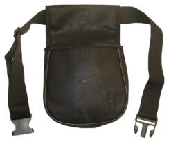 Bob Allen 23284 Classic Divided Shell Pouch Leather 50rd Belt Mount 26-50" Belt