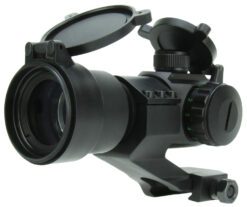 TacFire RD004 1x30 Dual Illuminated Red/Green Dot Sight  Black Anodized 1 x 30 mm 2 MOA Dot
