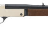 Henry H015B357 Single Shot  38 Special or 357 Mag Caliber with 1rd Capacity, 22" Blued Barrel, Polished Brass Metal Finish & American Walnut Stock, Right Hand (Full Size)