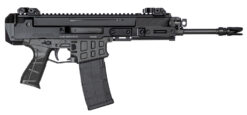 CZ-USA 91451 Bren 2 MS  5.56x45mm NATO 30+1 11.14" Black Cold Hammer Forged Barrel  & Frame, Black Polymer Grips