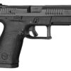 CZ-USA 01531 P-10 C  Compact Frame 9mm Luger 10+1 4.02" Black Stainless Steel Barrel, Black Nitride Serrated Steel Slide, Black Polymer Frame w/Picatinny Rail, Black Interchangeable Backstrap Grip
