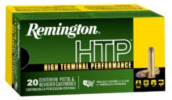 Remington Ammunition 22233 HTP  357Mag 158gr Jacketed Soft Point 20 Per Box/25 Case
