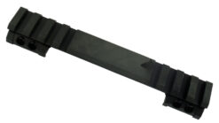 CZ-USA 19011 Weaver Adapter  Matte Black Steel Fits CZ 550