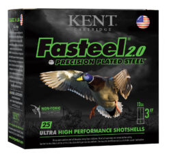 Kent Cartridge K123FS321 Fasteel 2.0  12 Gauge 3" 1 1/8 oz 1 Shot 25 Per Box/ 10 Case