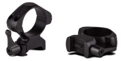 Konus 7406 Steel Rings  Matte Black 1" Quick Release High 0 MOA