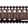 Daniel Defense 0100408001 M4A1 RIS II Handguard 12.25" 2-Piece, Free-Floating Style Made of 6061-T6 Aluminum with Flat Dark Earth Anodized Finish & Picatinny Rail for AR-15