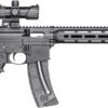 Smith & Wesson 12722 M&P15 Sport OR 22 LR 25+1 16.50" Black Threaded Barrel, Matte Black Aluminum Receiver w/Picatinny Rail, M-LOK Handguard, Black 6 Position Synthetic Stock, Black Polymer Grip, S&W