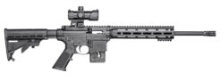 Smith & Wesson 12723 M&P15 Sport OR 22 LR 10+1 16.50" Black Threaded Barrel, Matte Black Aluminum Receiver w/Picatinny Rail, M-LOK Handguard, Black 6 Position CAR Synthetic Stock, Black Polymer Grip,