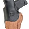 1791 Gunleather RCH3BLBR RCH  IWB Size 03 Black/Brown Leather Belt Clip Compatible w/Ruger LC9/1911/Glock 43/43X Right Hand