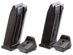 Ruger 90686 Security-9 Value Pack 10rd 9mm Luger Black Oxide Steel 2 Per Pack