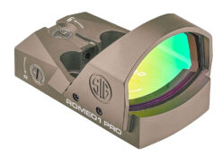 Sig Sauer Electro-Optics SOR1P103 Romeo1Pro  Flat Dark Earth 1 x 30 mm 6 MOA Red Dot