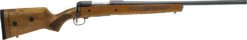 Savage Arms 57430 110 Classic Full Size 7mm Rem 3+1 24" Matte Black Threaded Barrel, Matte Black Drilled & Tapped Carbon Steel Receiver, Adj Comb & LOP Satin Walnut Stock, Right Hand