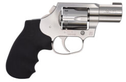 Colt Mfg KCOBRASB2BB King Cobra Carry 357 Mag 6 Shot 2" DAO Brushed Stainless Steel Barrel, Cylinder & Frame, Black Hogue Rubber w/Finger Grooves Grip