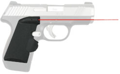 Crimson Trace 0185101 Lasergrips  Fits Kimber EVO SP/TLE/Raptor, Red Laser Black Polymer