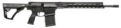 Daniel Defense 0215822207047 DD5 V4 6.5 Creedmoor 18" 20+1 Black Hard Coat Anodized 6 Position w/SoftTouch Overmolding Stock MLOK