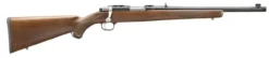 RUGER 77/44 44 MAG BOLT RIFLE, 16.6" BLUED T.B. BBL, WALNUT, 4RD