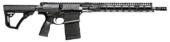 Daniel Defense 0215707258055 DD5 V3 *CA Compliant 7.62x51mm NATO 16" 10+1 Black Hard Coat Anodized Black Phosphate 6 Position w/SoftTouch Overmolding Stock Black Polymer Grip