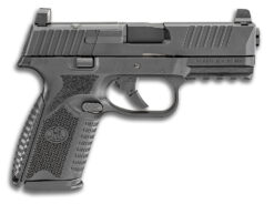 FN 66100587 509M MRD Mid-Size 9mm Luger 15+1 4" Black Recessed Crown Barrel, Matte Black Optic Ready/Serrated Stainless Steel Slide, Matte Black Polymer Frame w/Picatinny Rail, Ambidextrous