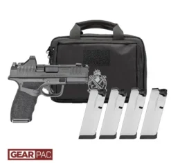 SPRINGFIELD ARMORY HELLCAT PRO COMP 9MM PISTOL U DOT GEAR PAC VIRIDIAN RFX11,BAG,4 MAGS