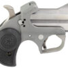 Bond Arms BARN Roughneck Rough Series 45 ACP 2 Shot 2.50" Rough Matte Stainless Steel Barrel/Frame Black Rubber Grips Right Hand
