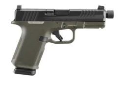 RUGER RXM THREADED 9MM PISTOL 4.5" BBL OD GREEN MAGPUL EHG, O.R. 2-15RD MAGS - Image 3