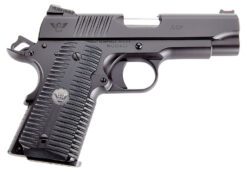 Wilson Combat ACPCP45 ACP Compact SAO 45 ACP 4" 7+1 Black Armor-Tuff Carbon Steel Black G10 Eagle Claw Grip