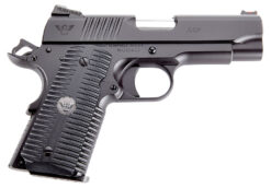 Wilson Combat ACPCP9 ACP Compact SAO 9mm Luger 4" 8+1 Black Armor-Tuff Carbon Steel Black G10 Eagle Claw Grip