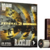 Federal PWBX107BB Black Cloud FS 10Gauge 3.50" 1 5/8oz BBShot 25 Per Box/10 Case