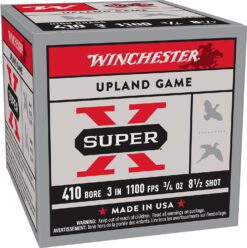 Winchester Ammo X413H85 Super X Heavy Game Load High Brass 410Gauge 3" 3/4oz 8.5Shot 25 Per Box/10 Case