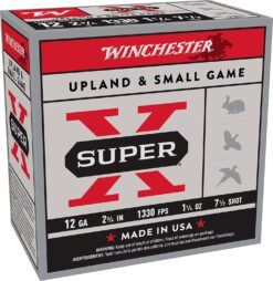 Winchester Ammo X127 Super X Game Load High Brass 12Gauge 2.75" 1 1/4oz 7.5Shot 25 Per Box/10 Case