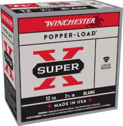 Winchester Ammo XP12 Super X Blank 12Gauge 2.75" 25 Per Box/10 Case