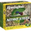 Remington Ammunition 20798 Nitro-Steel High Velocity 12Gauge 3" 1 1/4oz 2Shot 25 Per Box/10 Case