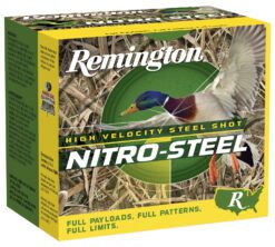 Remington Ammunition 20798 Nitro-Steel High Velocity 12Gauge 3" 1 1/4oz 2Shot 25 Per Box/10 Case