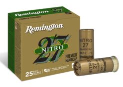 Remington Ammunition 20227 Premier Nitro 27 Handicap 12 Gauge 2.75" 1 oz 7.5 Shot 25 Per Box/ 10 Cs