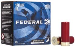 Federal H1254 Game-Shok Heavy Field 12Gauge 2.75" 1 1/4oz 4Shot 25 Per Box/10 Case