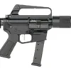 DPMS KITTY KAT G9 9MM PISTOL 8" A1 SLICK SIDE TUBE, CAR BRACE 1-33RD GLOCK MAG