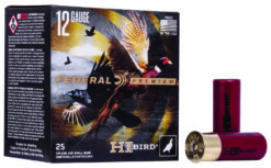 Federal HVF1275 Premium Hi-Bird 12Gauge 2.75" 1 1/8oz 7.5Shot 25 Per Box/10 Case