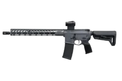 SIG SAUER M400 FORGE 5.56 RIFLE 16.5" BBL, CONCRETE GRY, ROMEO MSR G2, TELESTOCK 1-30RD MAG - Image 2