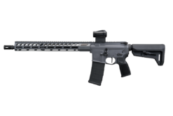 SIG SAUER M400 FORGE 5.56 RIFLE 16.5" BBL, CONCRETE GRY, ROMEO MSR G2, TELESTOCK 1-30RD MAG - Image 3