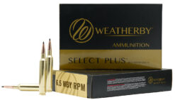 Weatherby B65RPM127LRX Select Plus  6.5WBYRPM 127gr Barnes LRX Lead Free 20 Per Box/10 Case